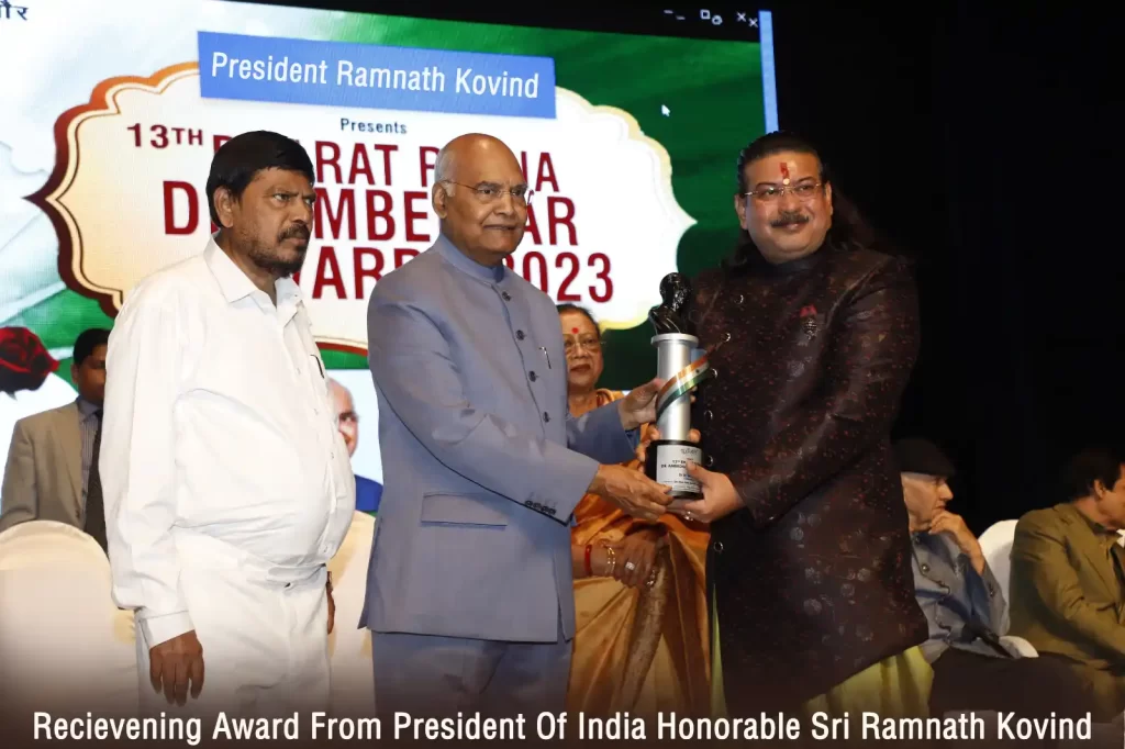 Dr. B R Ambedkar Bharat Ratna Award by President Of India Sri. Ramnath Kovind